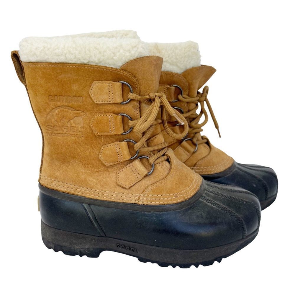 Sorel Caribou ll Waterproof Winter Snow Boots NL1000-220 Size 7